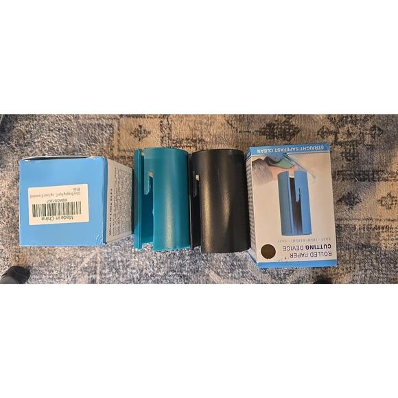 6704 Little Elf Wrapping Paper CUTTER. Rolled Paper Cutting Device - Set of 2 - Picture 5 of 6